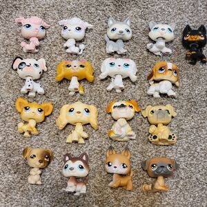 Littlest Petshop Dogs Lot